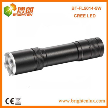 Factory Bulk Sale High Power Multi-function Zoom Aluminum XPG 5W Led Cree Tactical Flashlight with 3*AAA or 1*18650 Battery